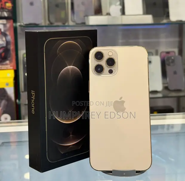 New Apple iPhone 12 Pro Max 256GB Gold - 1