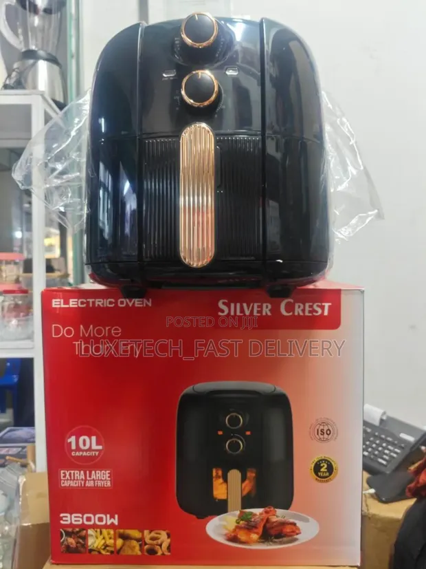 Silver Crest 10L Air Fryer Oven - 3600W - 1