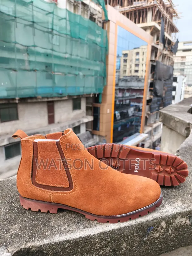 Men's Polo & Timberland Leather Boots - 1