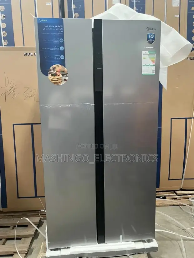432L Midea Side-by-Side Fridge - 1