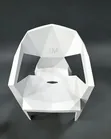Geometric Plastic Chair (Muze Chair) - 3