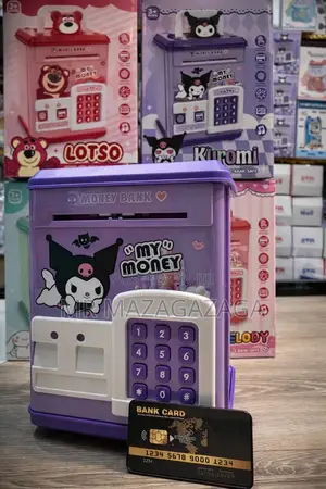 Smart Piggy Bank with Password, Card & Fingerprint Access