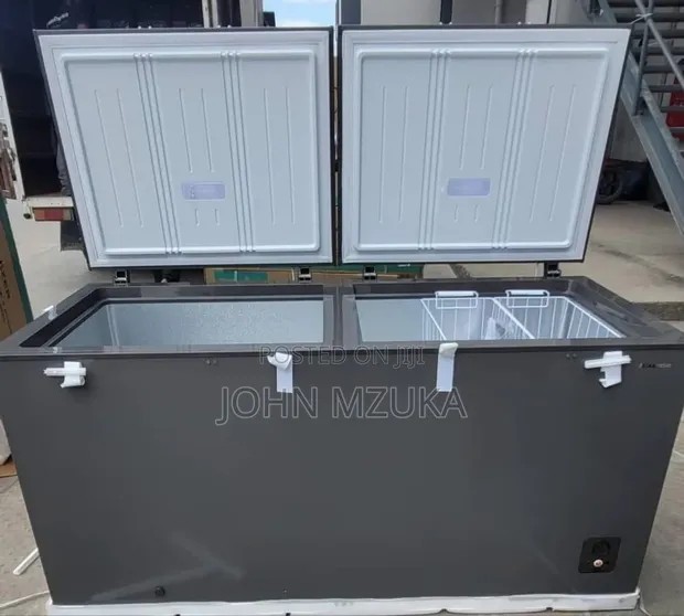 New Hisense 500L Double Door Freezer - 1