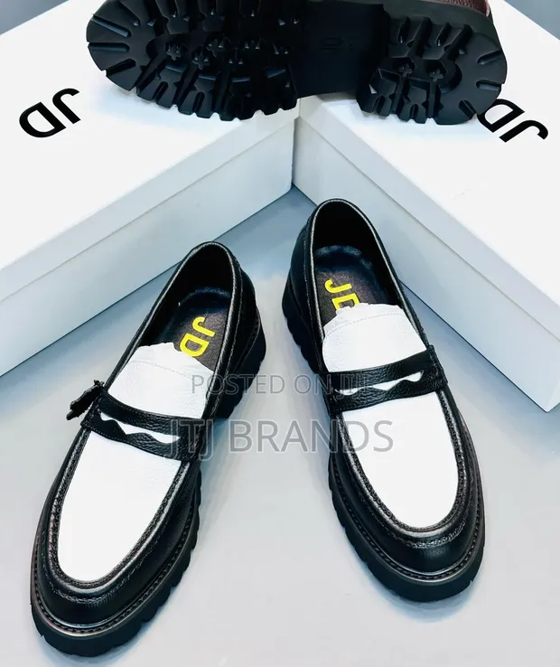 Men's Leather Moccasins - Brand New - 1