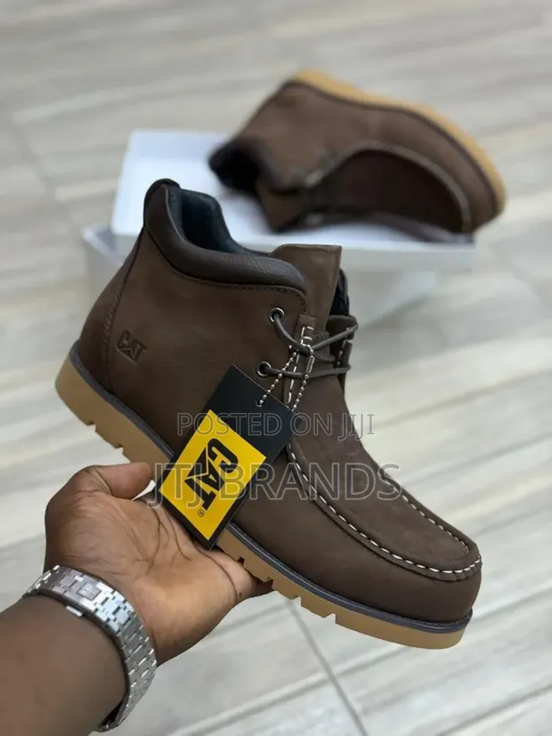 New Men's Leather Boots - 1