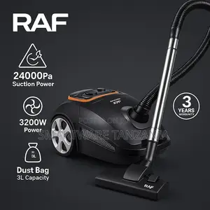 Raf Vacuum Cleaner 3200W 24000Pa Suction 3L Dust Bag