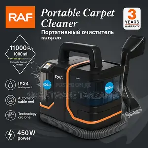Raf Kisafishaji Mkeka Kinachobebeka 450W 11000Pa IPX4 Kisichoingiza Maji