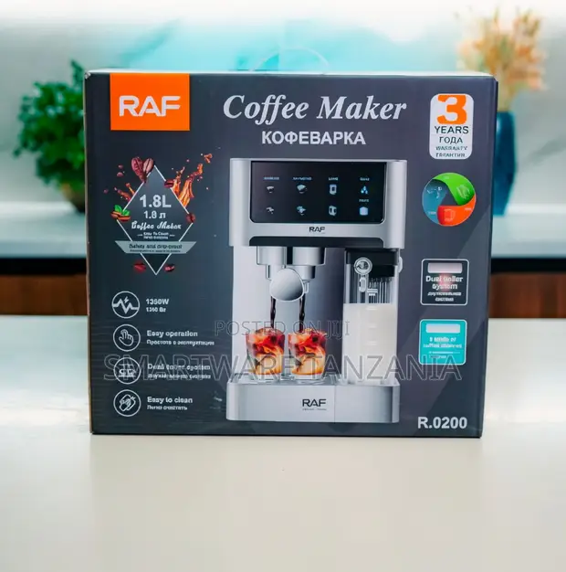 Raf R.0200 Home Coffee Machine 1.8L Dual Boiler - 1