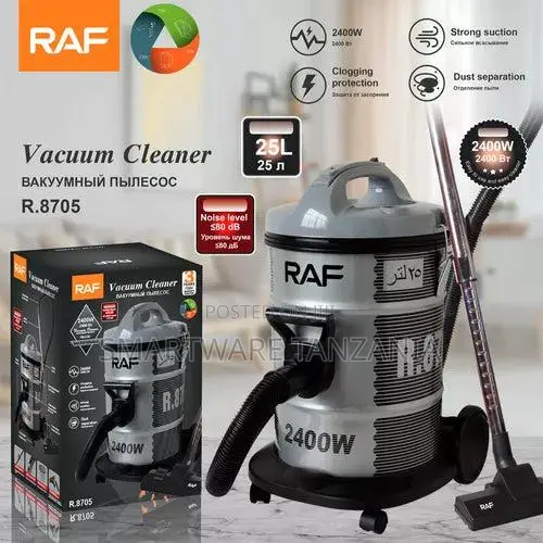 Raf R.8705 Vacuum Cleaner 2400W 25L Drum - 1