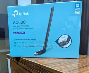 TP-Link Archer T2U Plus AC600 High Gain Dual Band USB Adapter