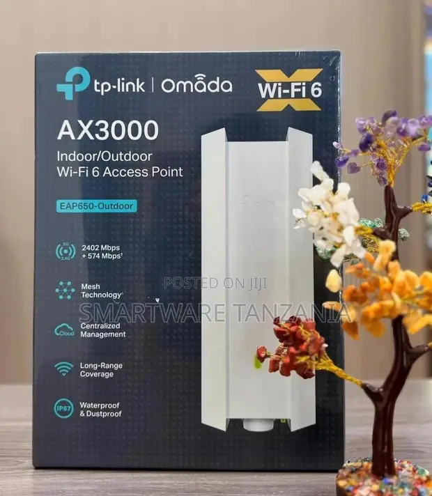 TP-Link Omada EAP650 AX3000 Wi-Fi 6 Outdoor Access Point IP67 - 1