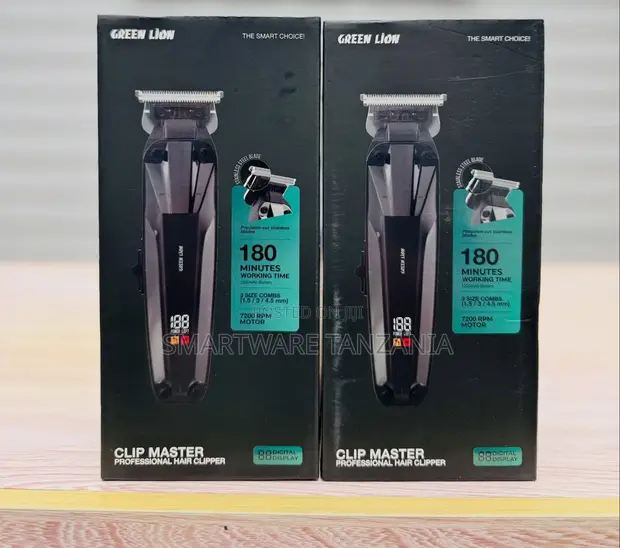 Green Lion Clip Master Professional Hair Clipper - 1