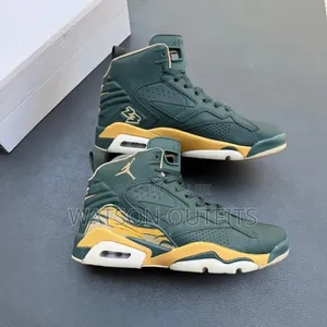 Men's Air Jordan Leather Shoes - Brand New