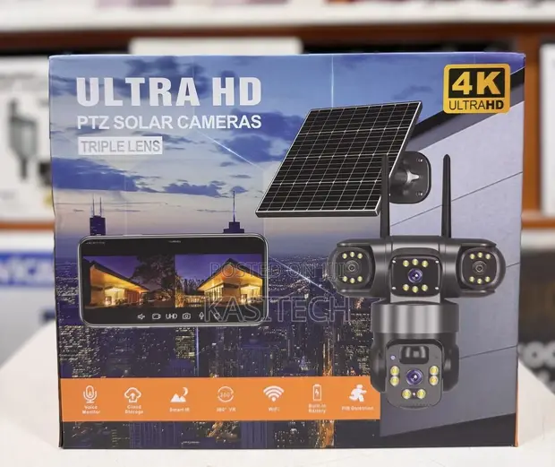 Kamera ya Lens 3 Ultra HD yenye SIM & Wi-Fi - 1
