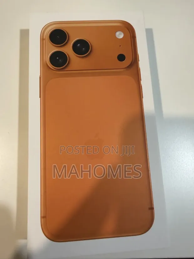 Apple iPhone 17 Pro Max 1TB Mpya Rangi ya Chungwa - 1