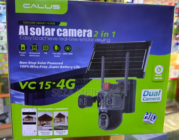 Kamera ya Calus Solar 4G LTE VC15-4G - 1