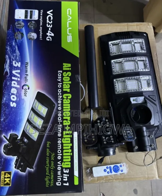Kamera ya Calus Solar 4G yenye Mwanga VC23-4G - 1