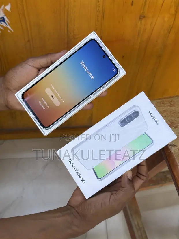 New Samsung Galaxy A56 128GB Silver - 1