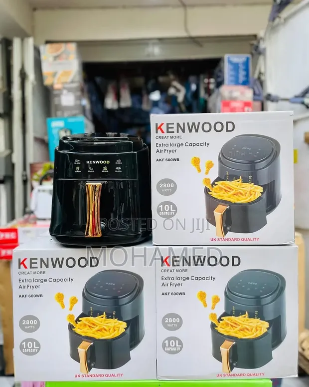 Kenwood Airfryer 10L 2800W - Uwezo Mkubwa, Mapishi ya Kisasa - 1