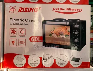Rising Oven 60L - Oveni Kubwa ya Kisasa kwa Mapishi Yote
