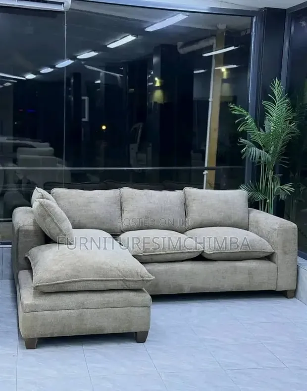 L Shape Design Sofa Set - Brand New - 1