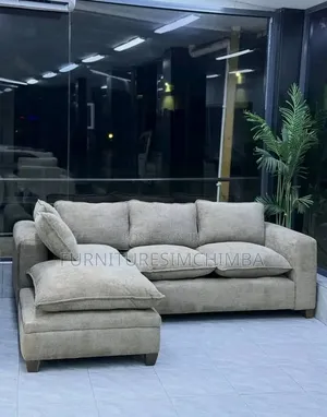 L Shape Design Sofa Set - Brand New