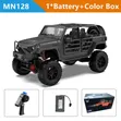 MN128 1/12 Rc Jeep Wrangler Crawler - 2
