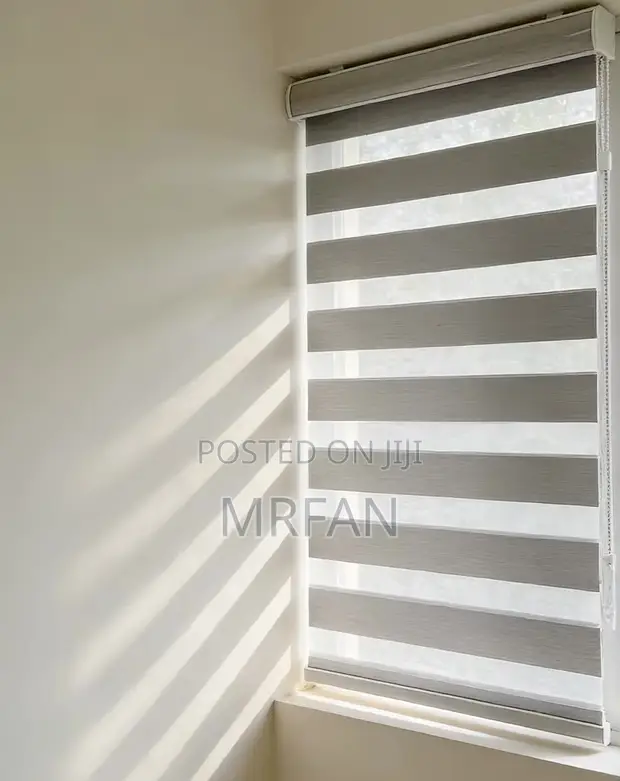 Zebra Blinds for Office and Kitchen - 1
