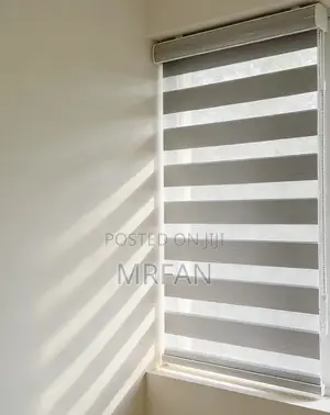 Zebra Blinds for Office and Kitchen