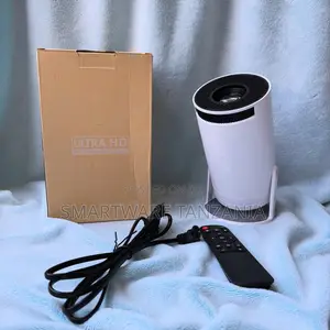 Ultra HD HDR Portable Home Projector with Wi-Fi & Remote