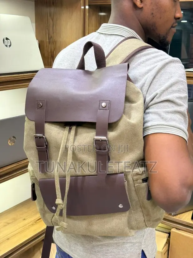 Classic Canvas Backpack - Brand New - 1
