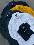 Shati za Linen za Wanaume - Mpya Kabisa - 1