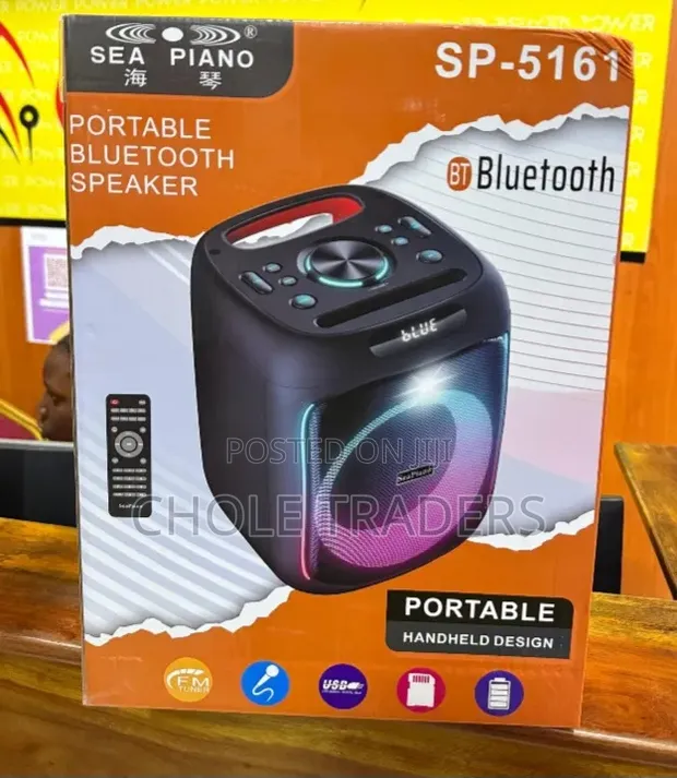 Sea Piano SP-5161 Spika Portable ya Bluetooth - 1