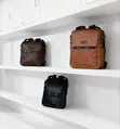 Men's Jeep Brand Genuine Leather Handbag - 4