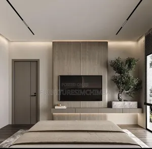 Wood-Mode Wall Unit Panel Design (Bedroom)