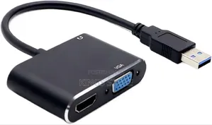 USB 3.0 to HDMI/VGA Dual Monitor Adapter