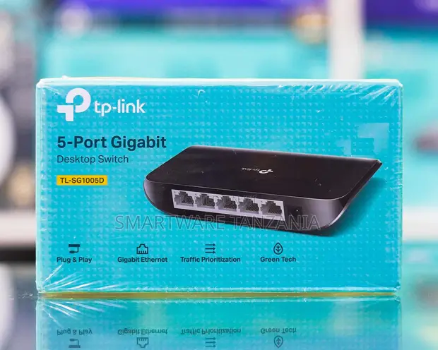 TP-Link TL-SG1005D Switch ya Gigabit ya Desktop yenye Port 5 - 1