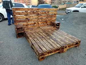 Pine Wood Bed Frame - Brand New