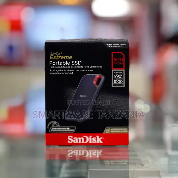 SanDisk Extreme Portable SSD 500GB - 1
