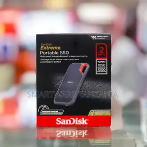 SanDisk Extreme Portable SSD 2TB 1050MB/s Soma Inazuia Maji