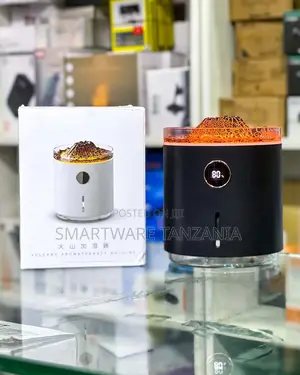 Humidifier ya Volkano yenye Athari ya Lava ya LED