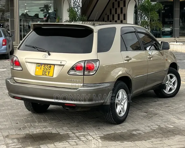 Toyota Harrier 2002 Dhahabu - 1