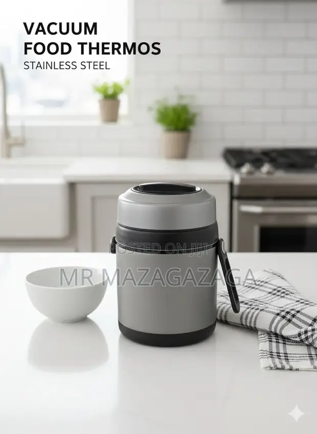 3-Layer Stainless Steel Vacuum Pot (1.7L) - 1