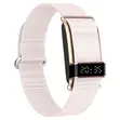 Porodo Trackfit Pro Smart Fitness Bracelet Pink Nylon - 2