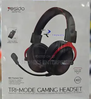 Yesido EK07 Tri-Mode Wireless Gaming Headset