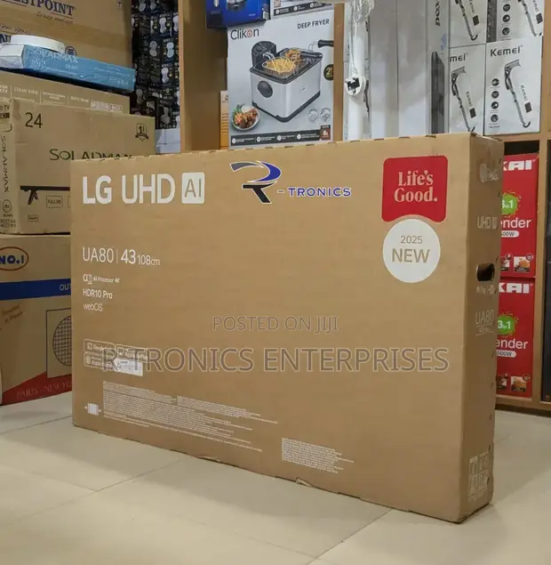 LG 43-Inch UHD Smart TV 2025/2026 (43UA80006LC) - 1