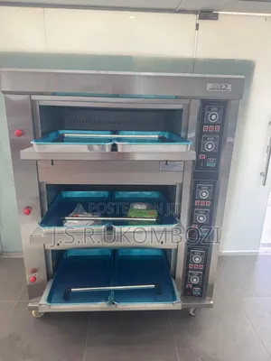 Commercial Gas Deck Oven - 3 Deck, 6 Tray