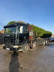 Scania 124 8x2 Crane Flatbed Truck - 2