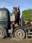 Scania 124 8x2 Crane Flatbed Truck - 3