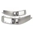 Vifuniko vya AC Vent vya Toyota Land Cruiser Prado LC120 (Fedha) - 3